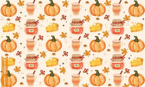 cute fall background|cute fall wallpaper aesthetic laptop.